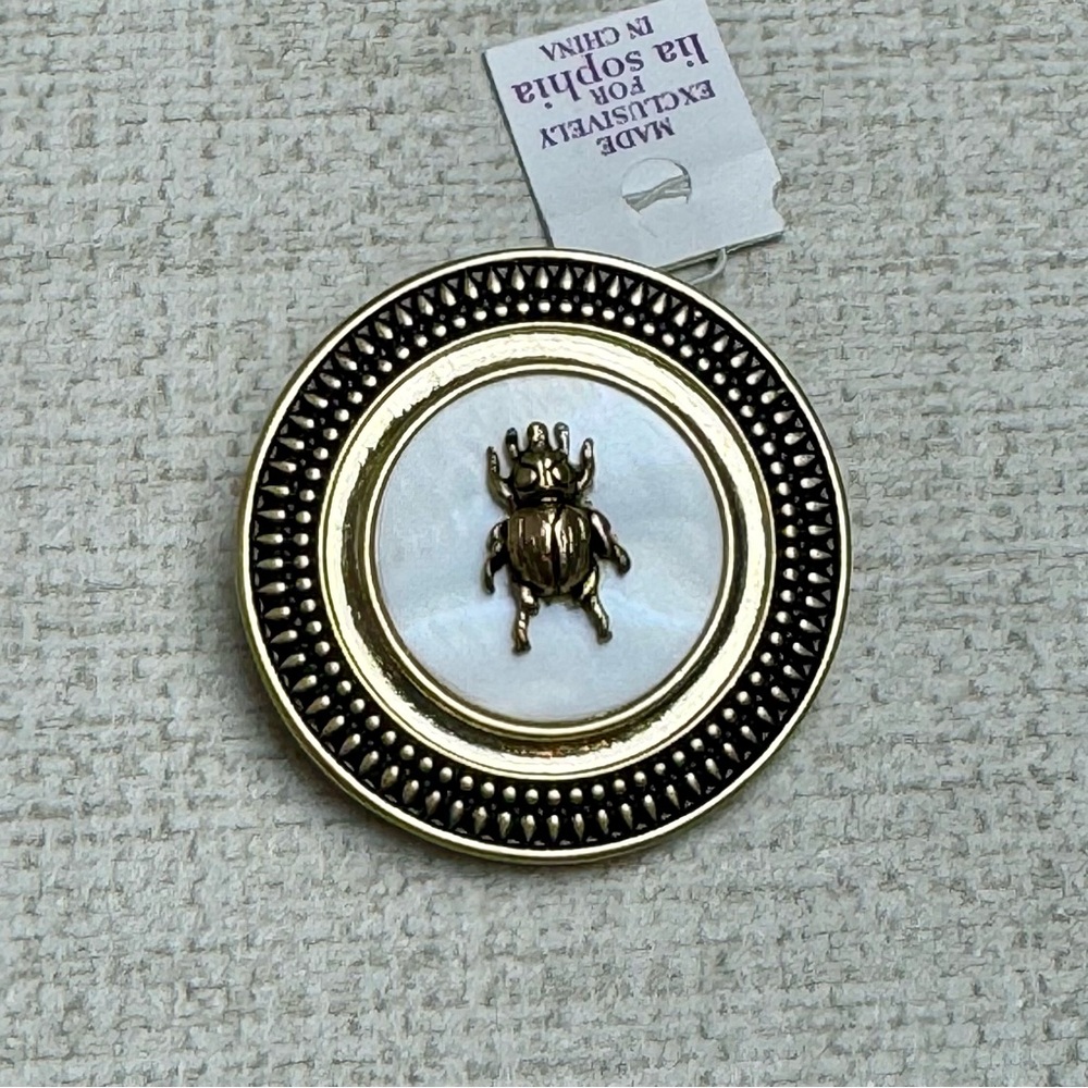 Lia Sophia Retired Memento Brooch Pin Pendant
